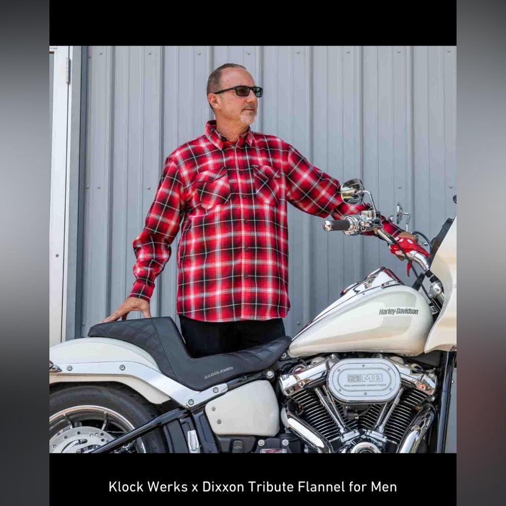 Dixxon flannel company limited edition Klock Werks men’s tribute